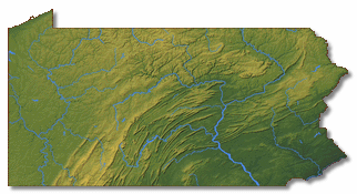 Pennsylvania Map - StateLawyers.com